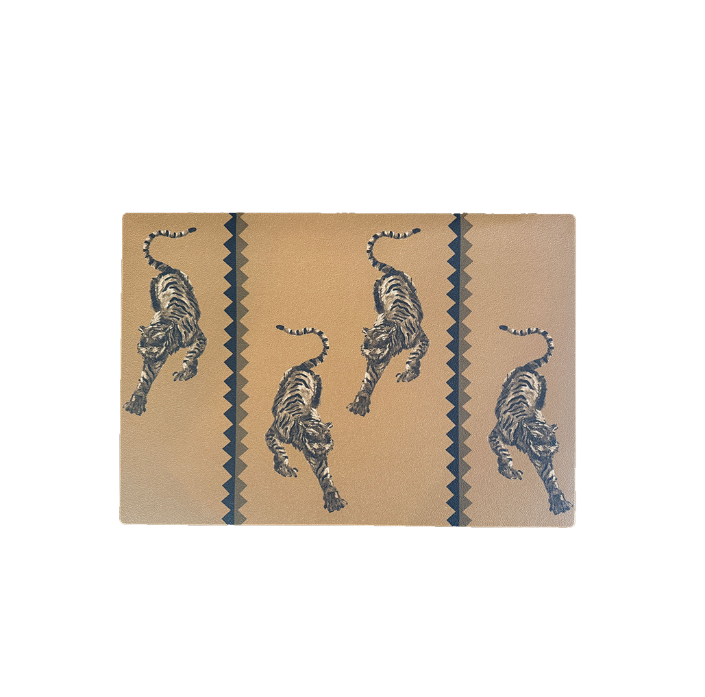 Placemat Tiger Panthera bruin