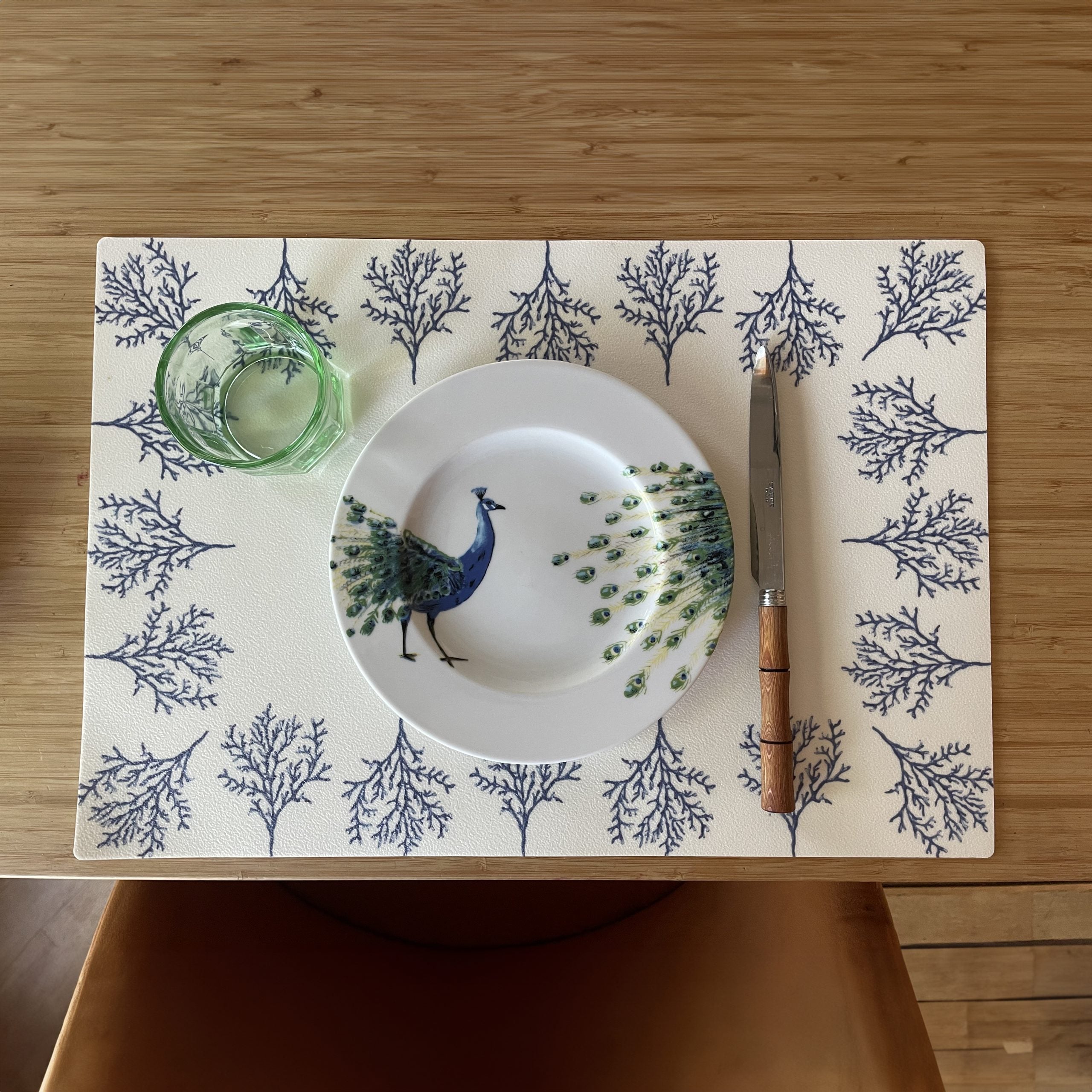 Placemat Koraalblauw