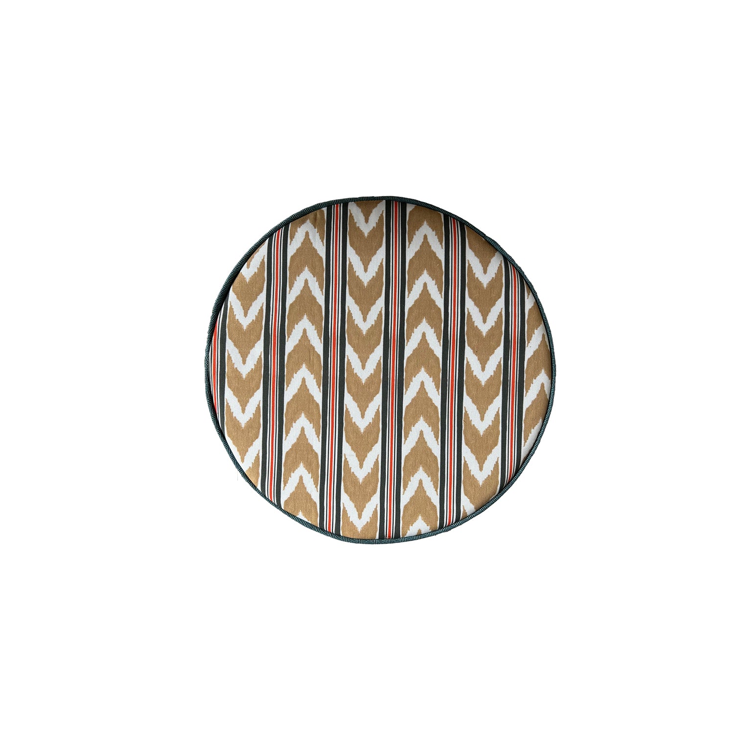 Poef Edgy Ikat