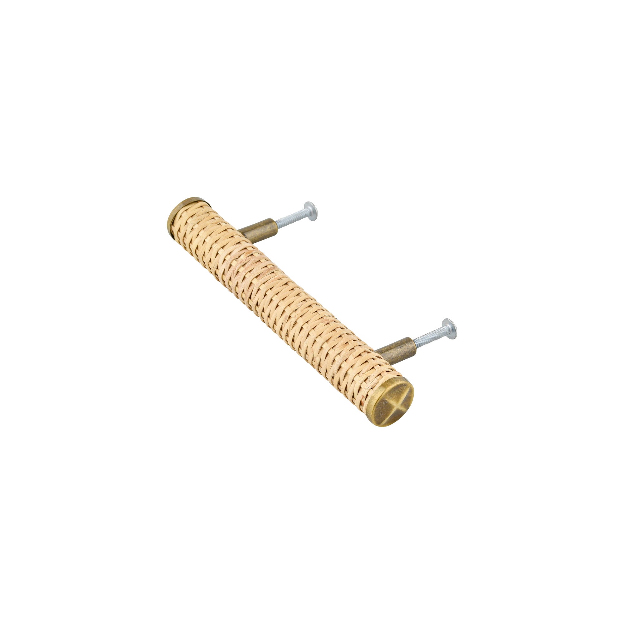 Rotan naturel ronde greep medium