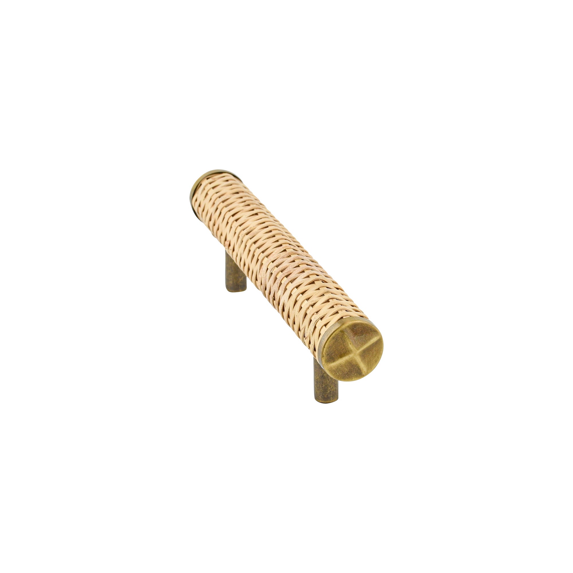 Rotan naturel ronde greep medium