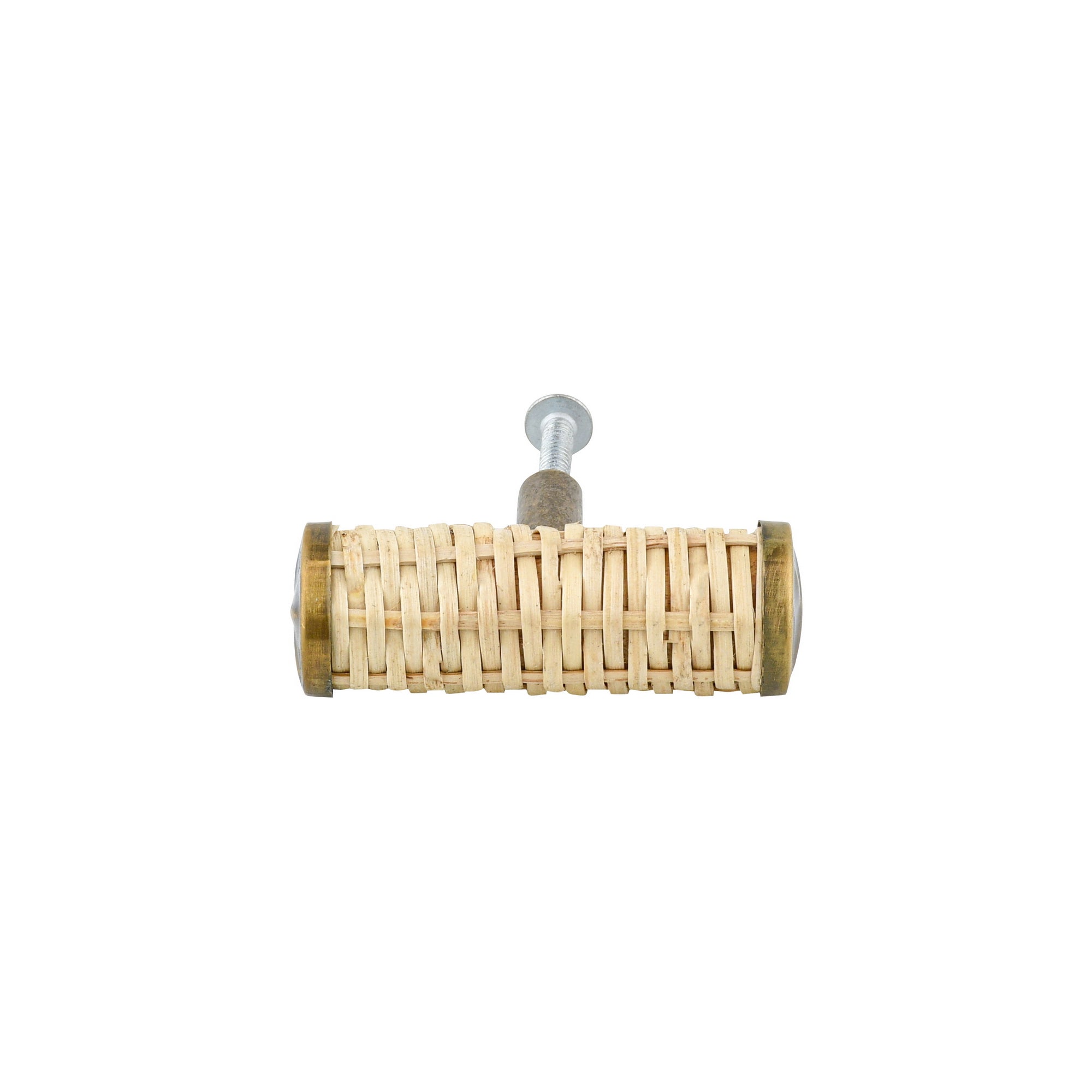 Rotan naturel ronde greep klein