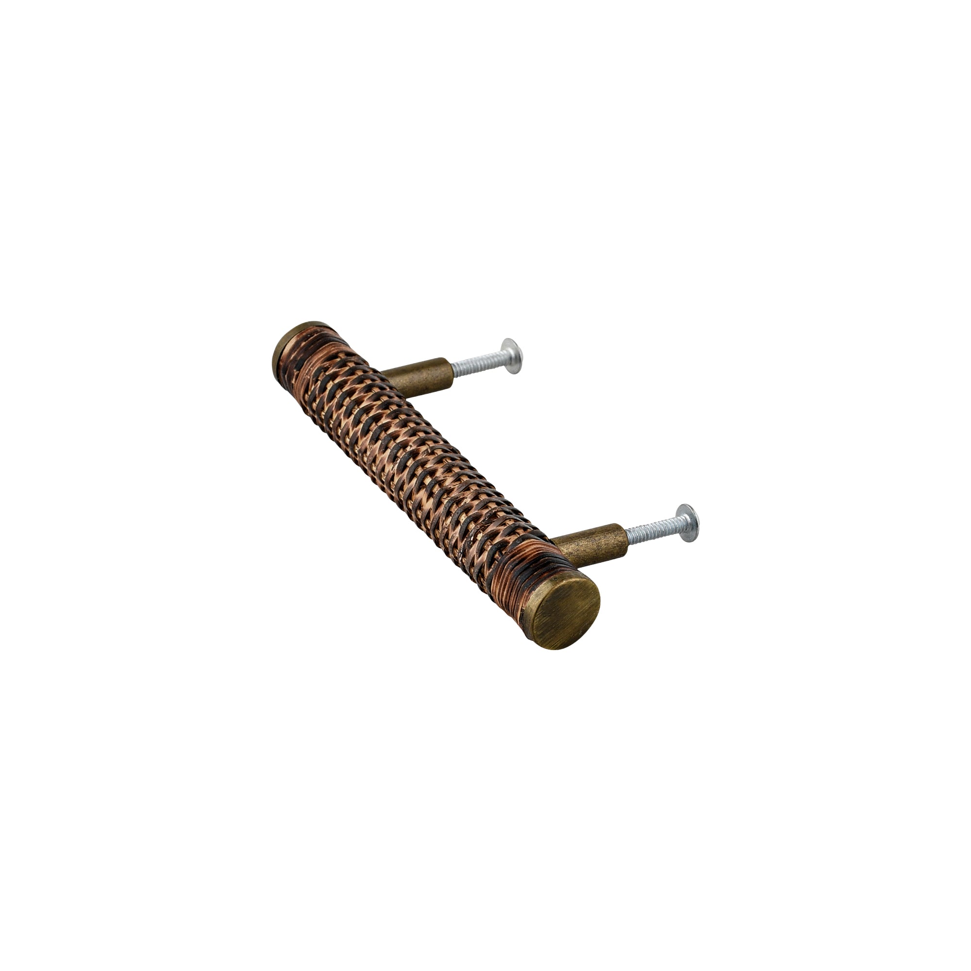 Greep rotan donkerbruin medium