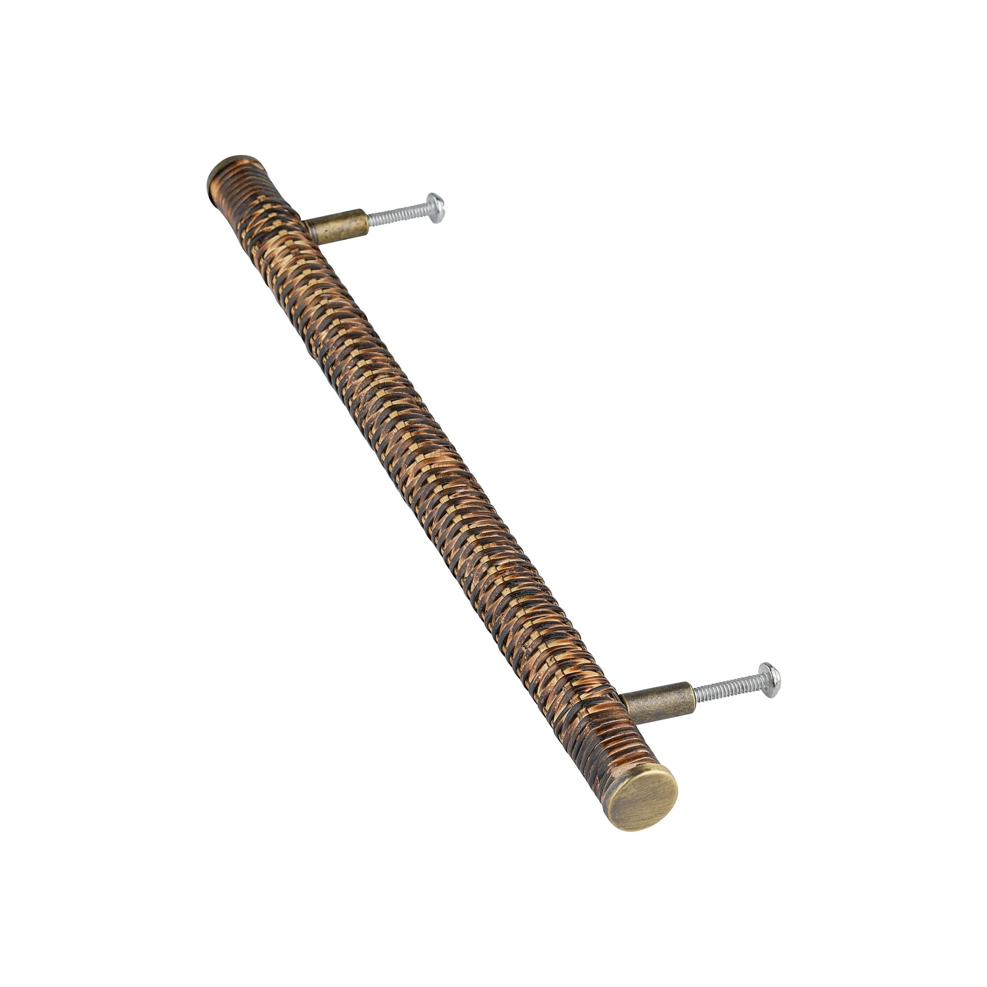 Greep rotan donkerbruin XL