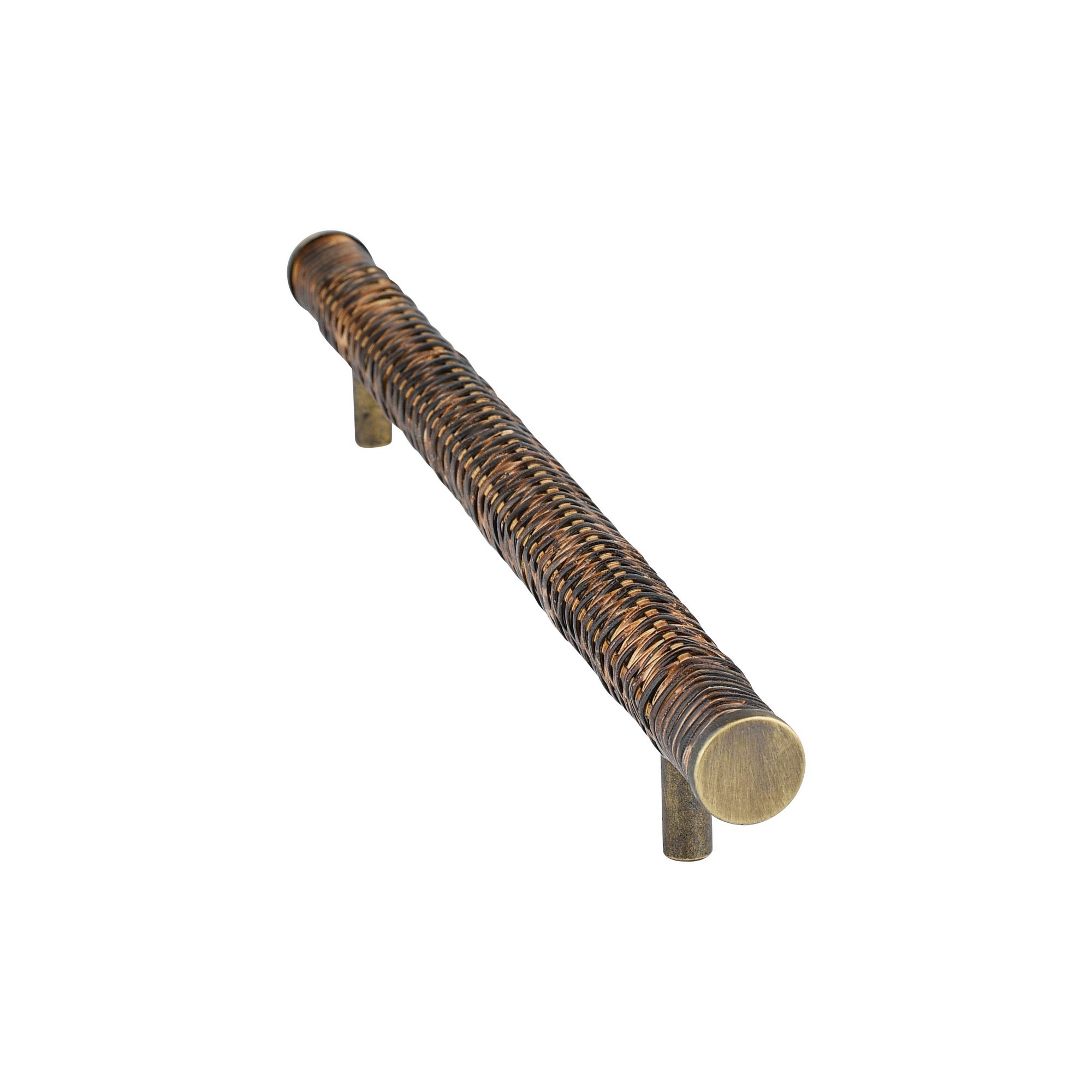 Greep rotan donkerbruin XL