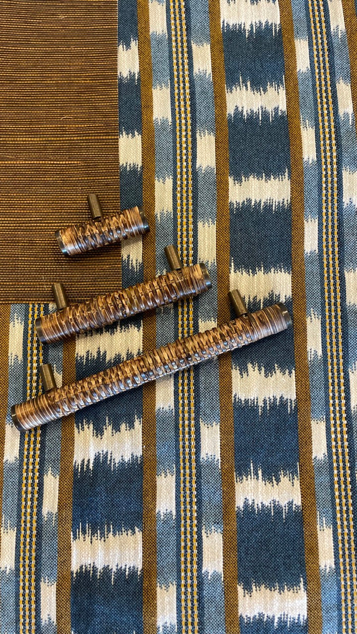 Behang Sisal goudbruin