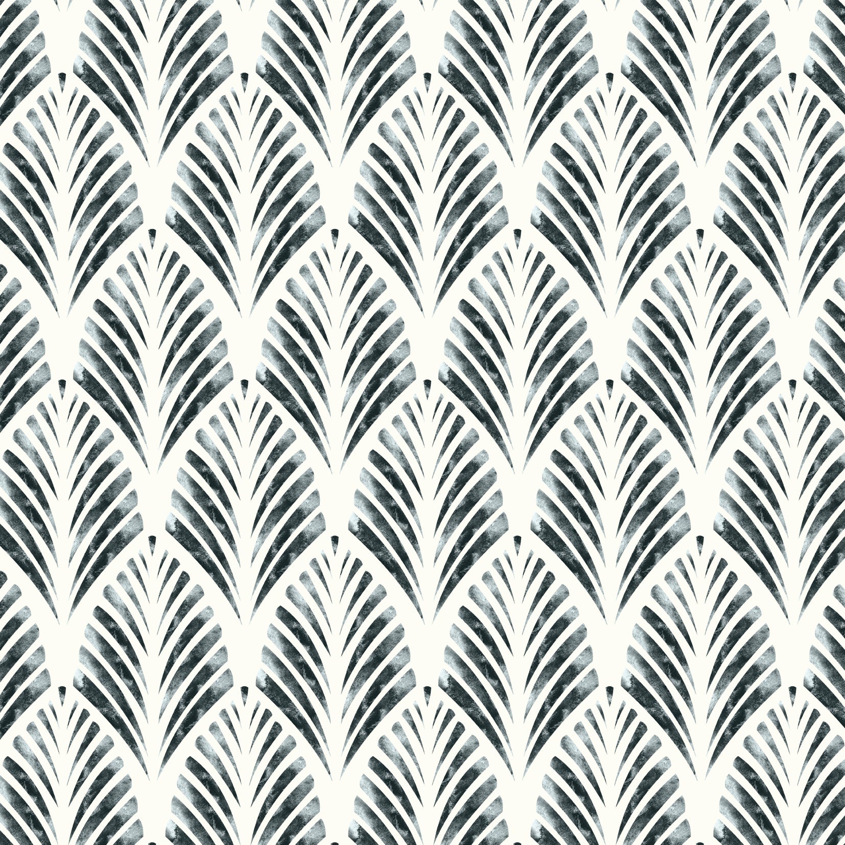 Isabelle Watercolour Leaves Wallpaper
