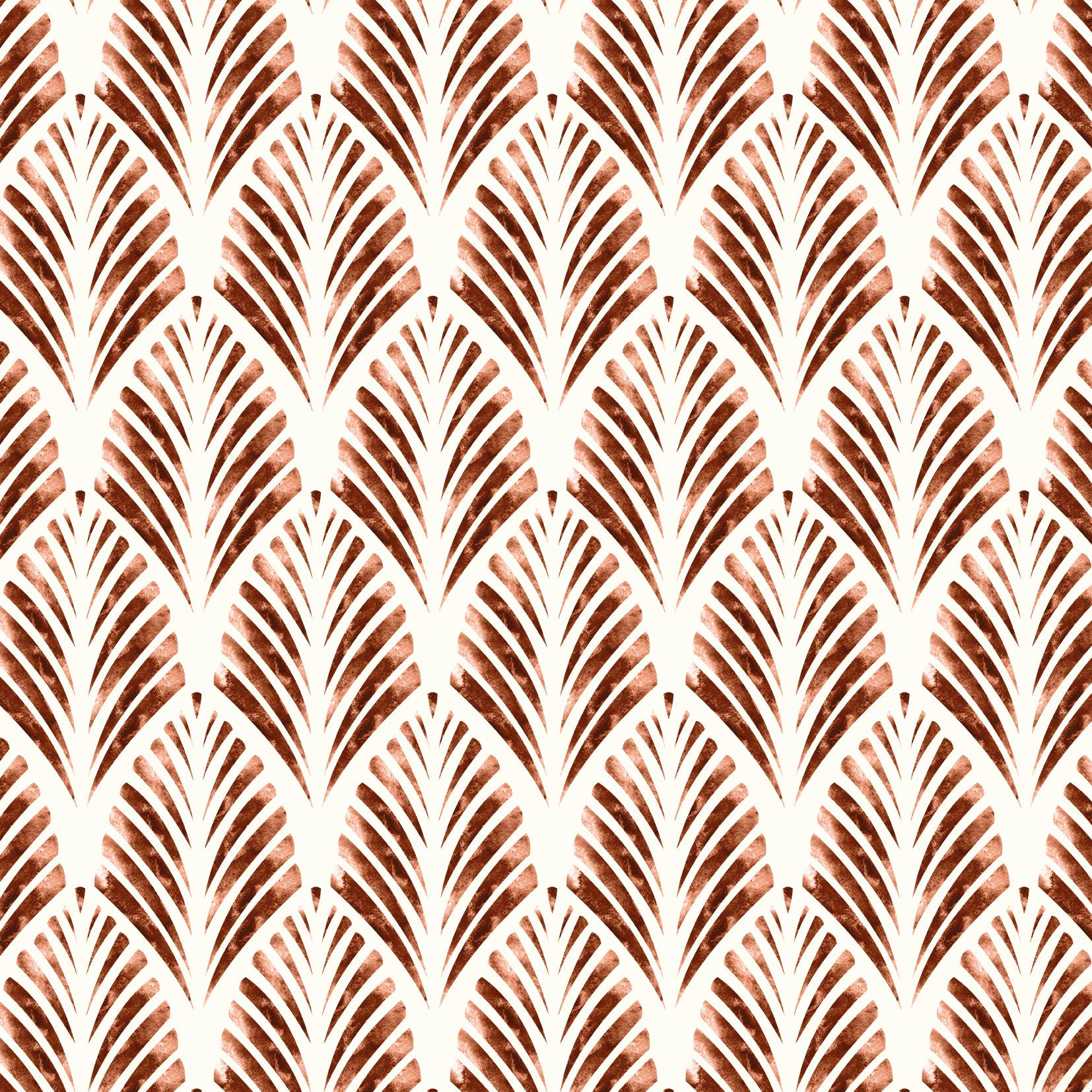 Isabelle Watercolour Leaves Wallpaper