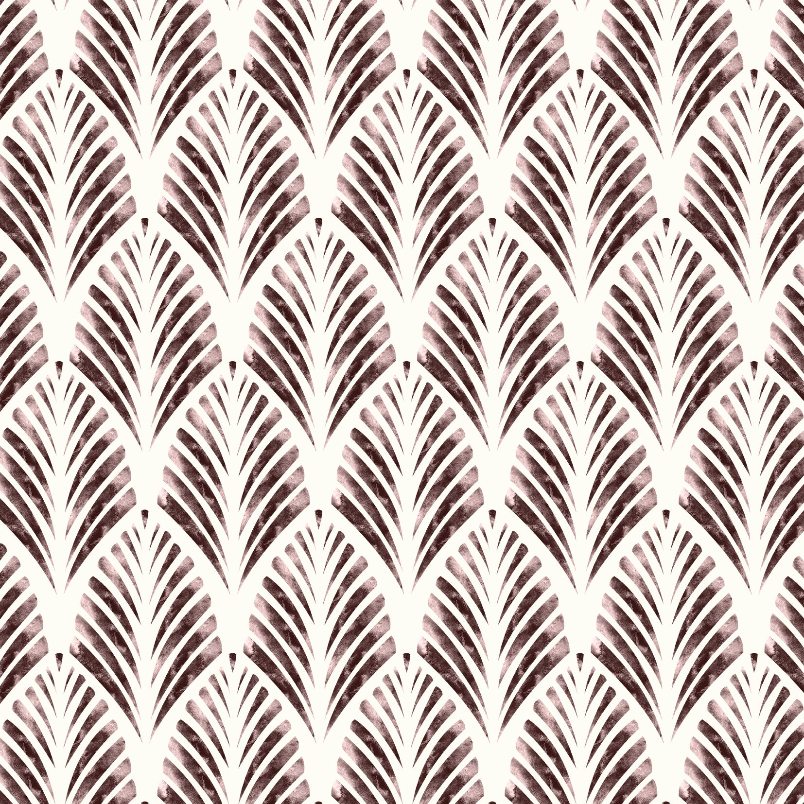 Isabelle Watercolour Leaves Wallpaper