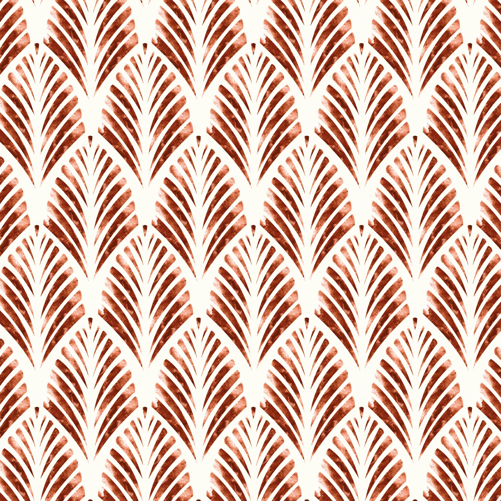 Isabelle Watercolour Leaves Wallpaper