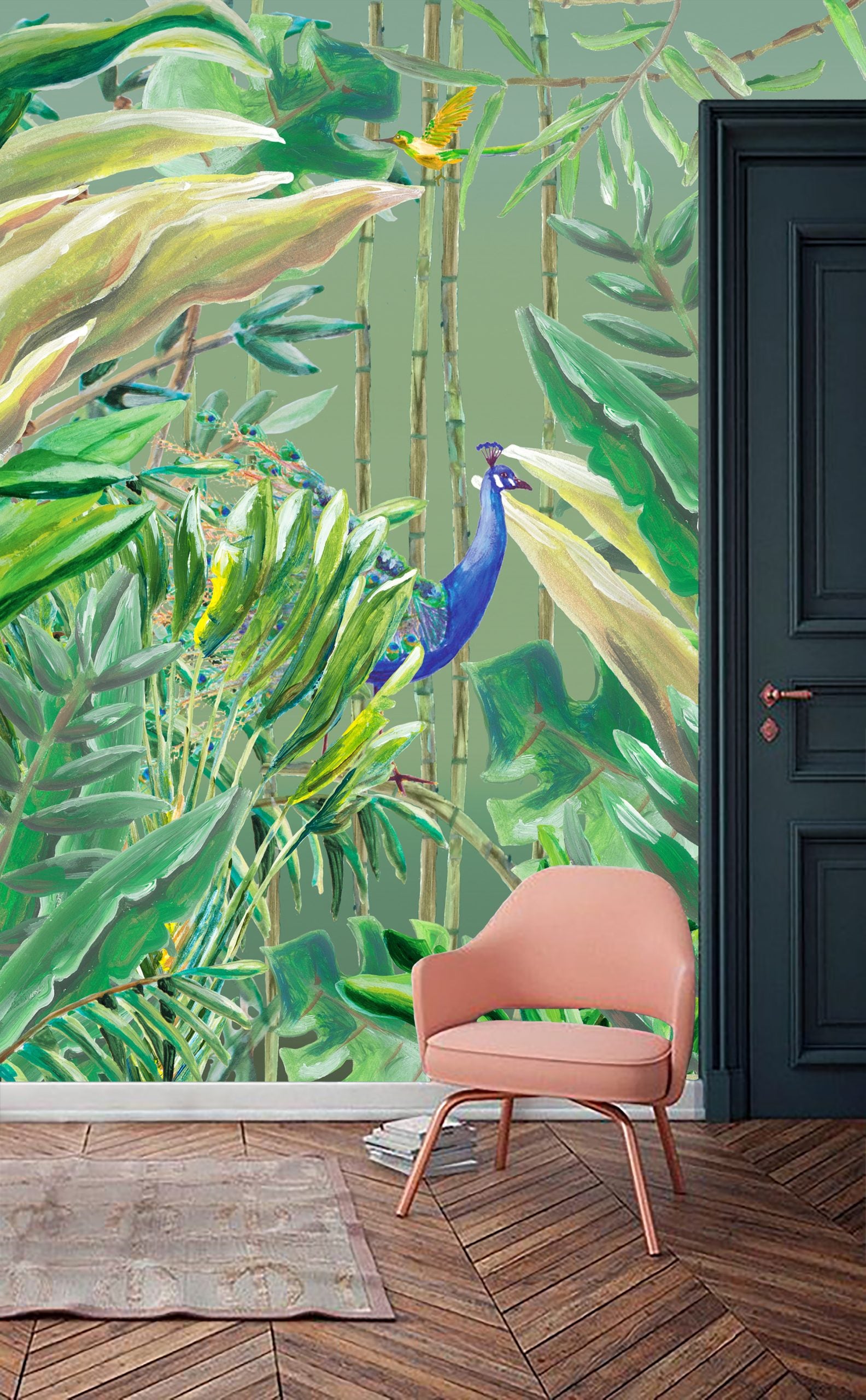Mural Jungle Bos Jungle Forest