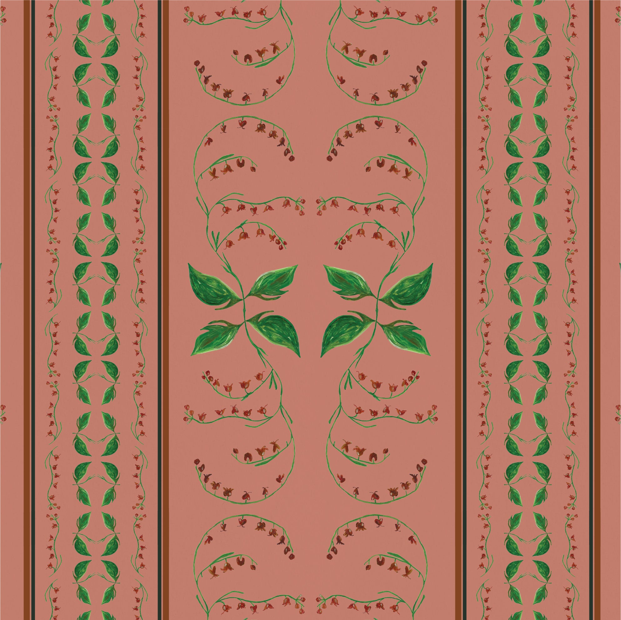 Behang Floral Vintage
