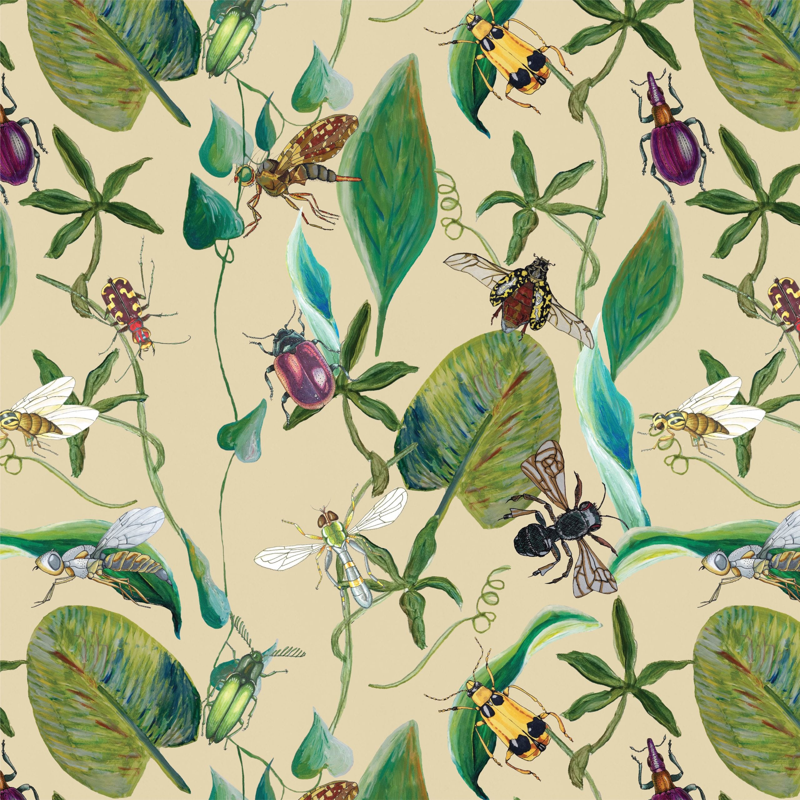 Behang Flourishing Flora