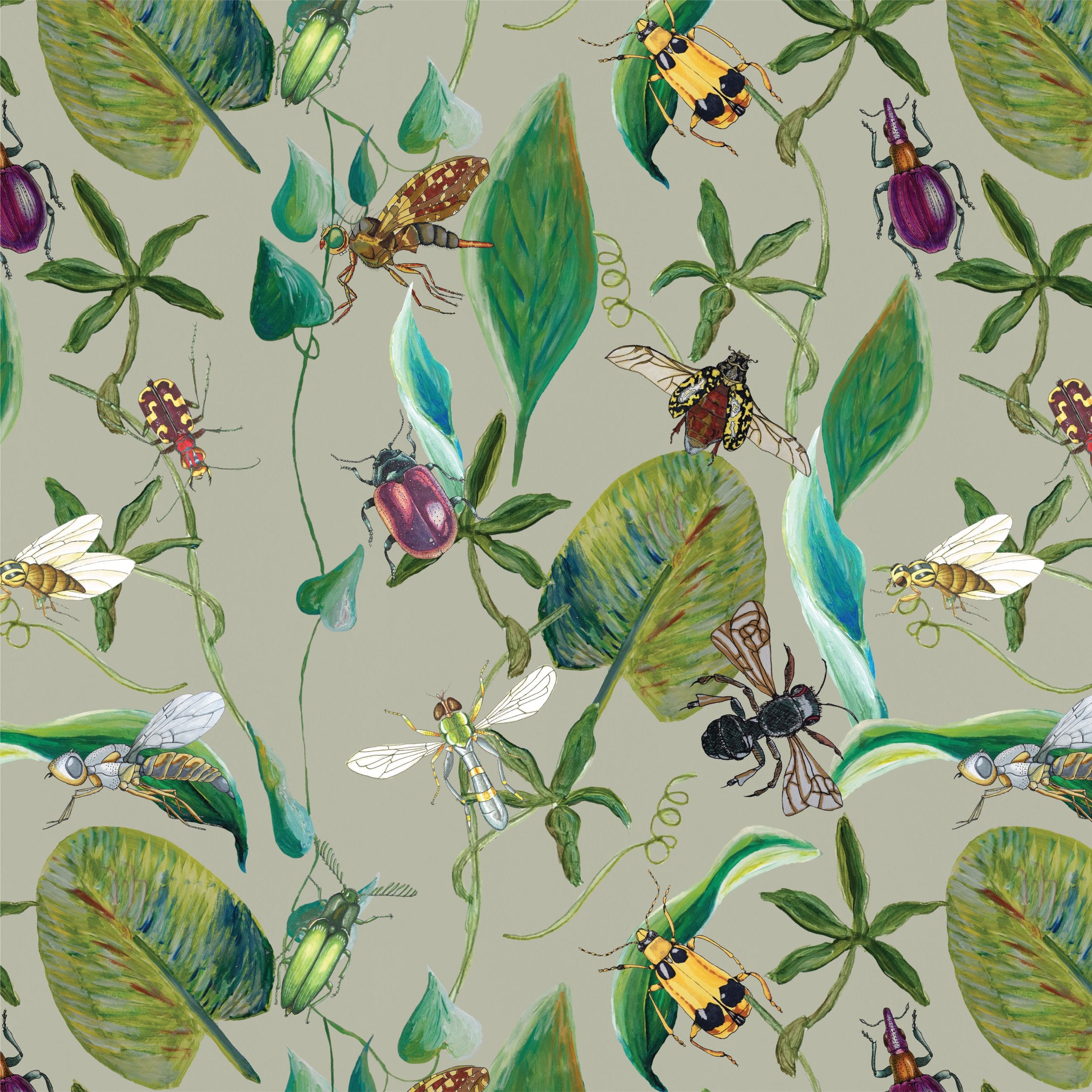 Behang Flourishing Flora