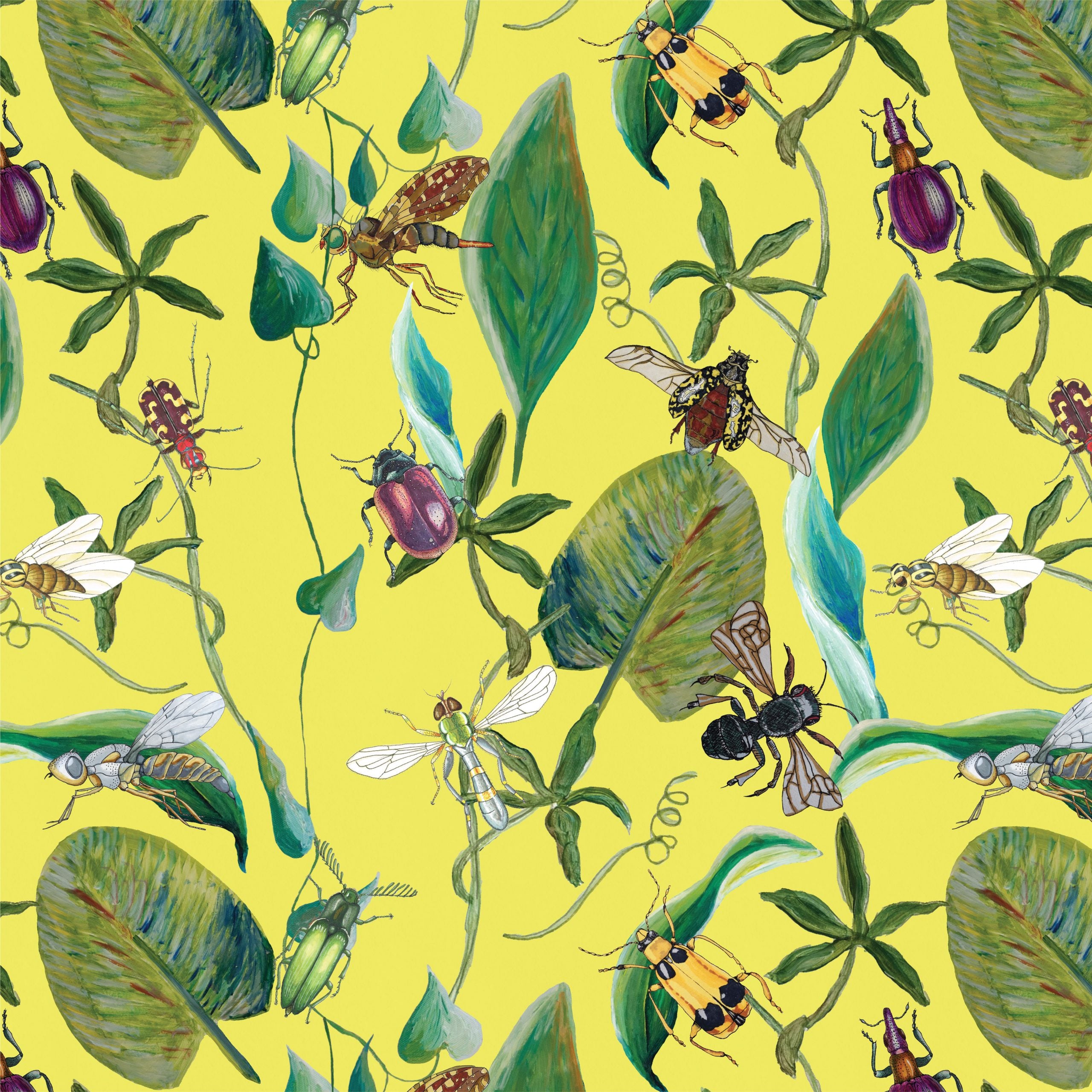 Behang Flourishing Flora