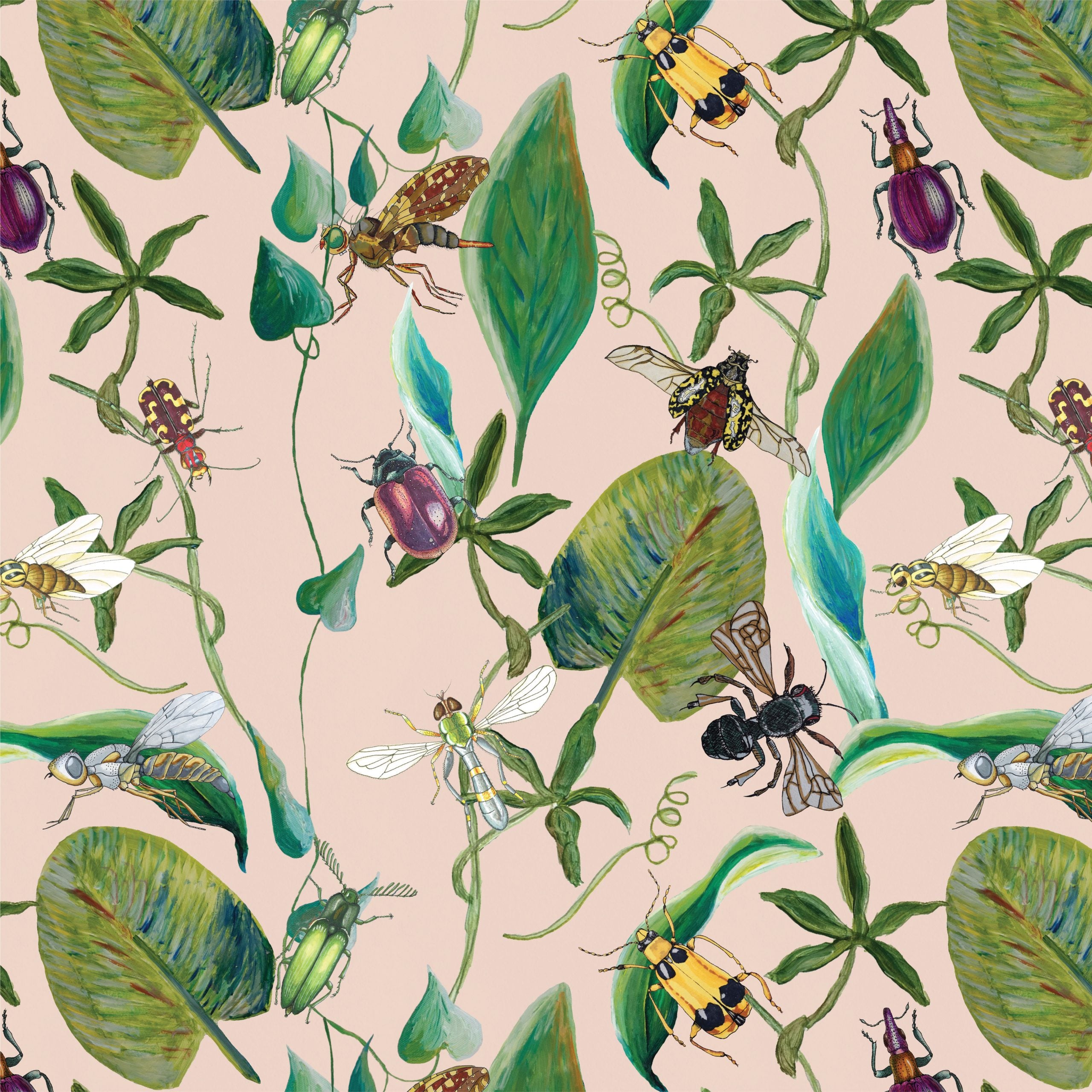Behang Flourishing Flora