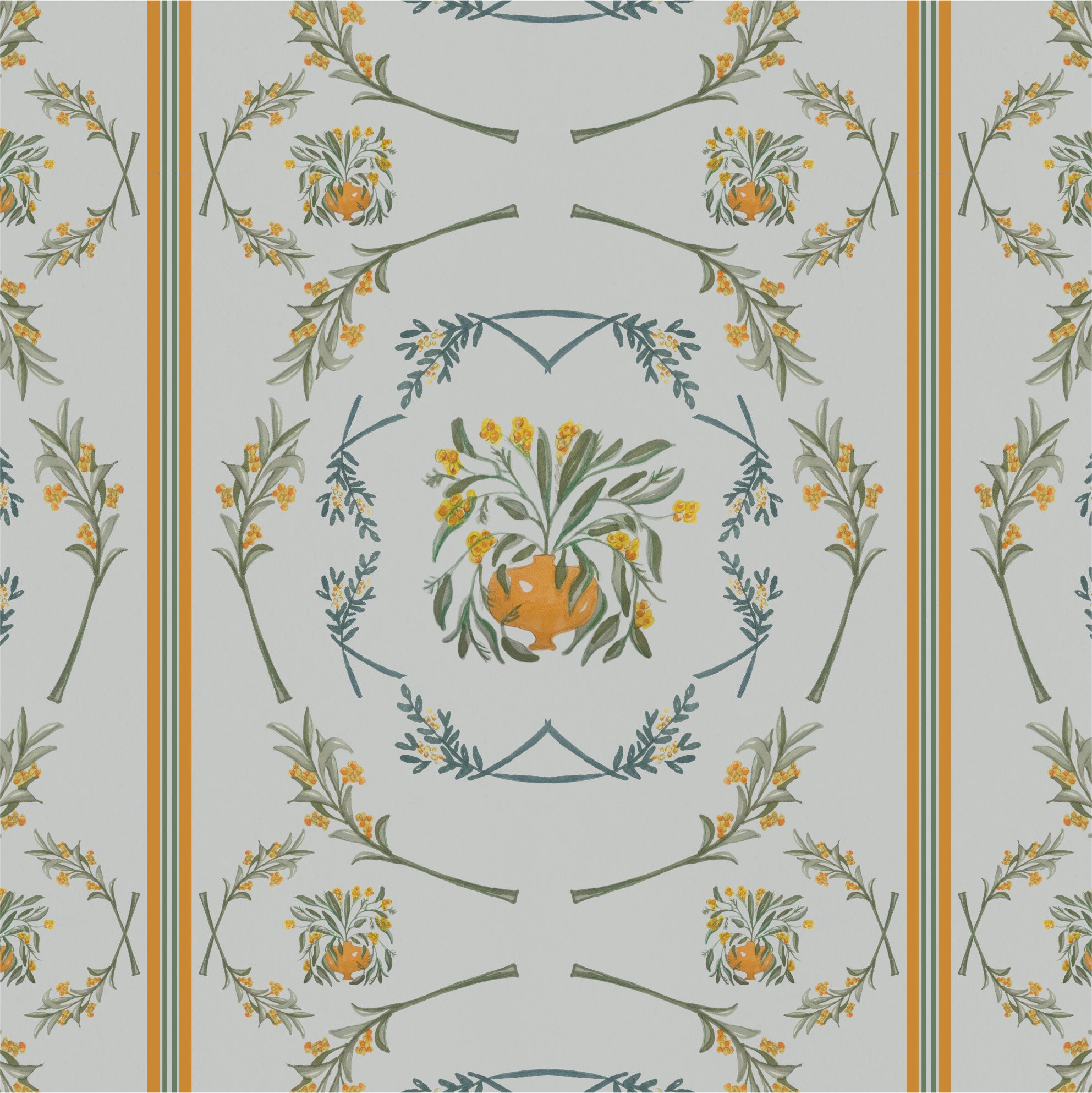 Behang Jardin de Provence