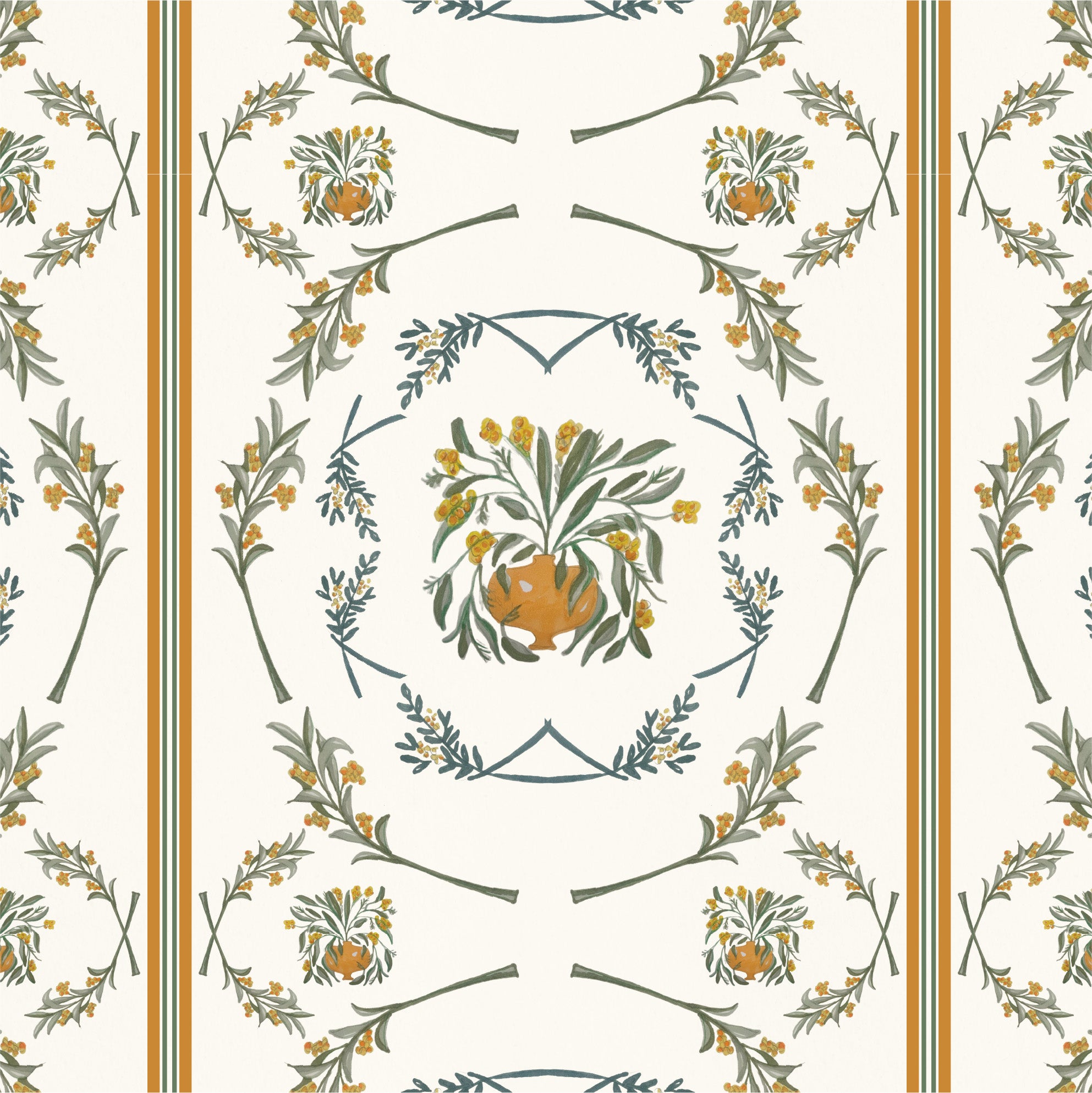 Behang Jardin de Provence