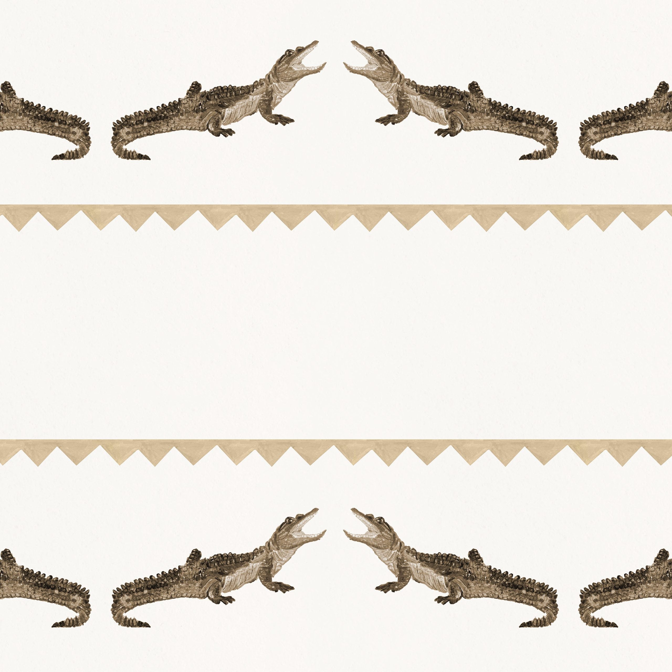 Behang Crocodile Sam
