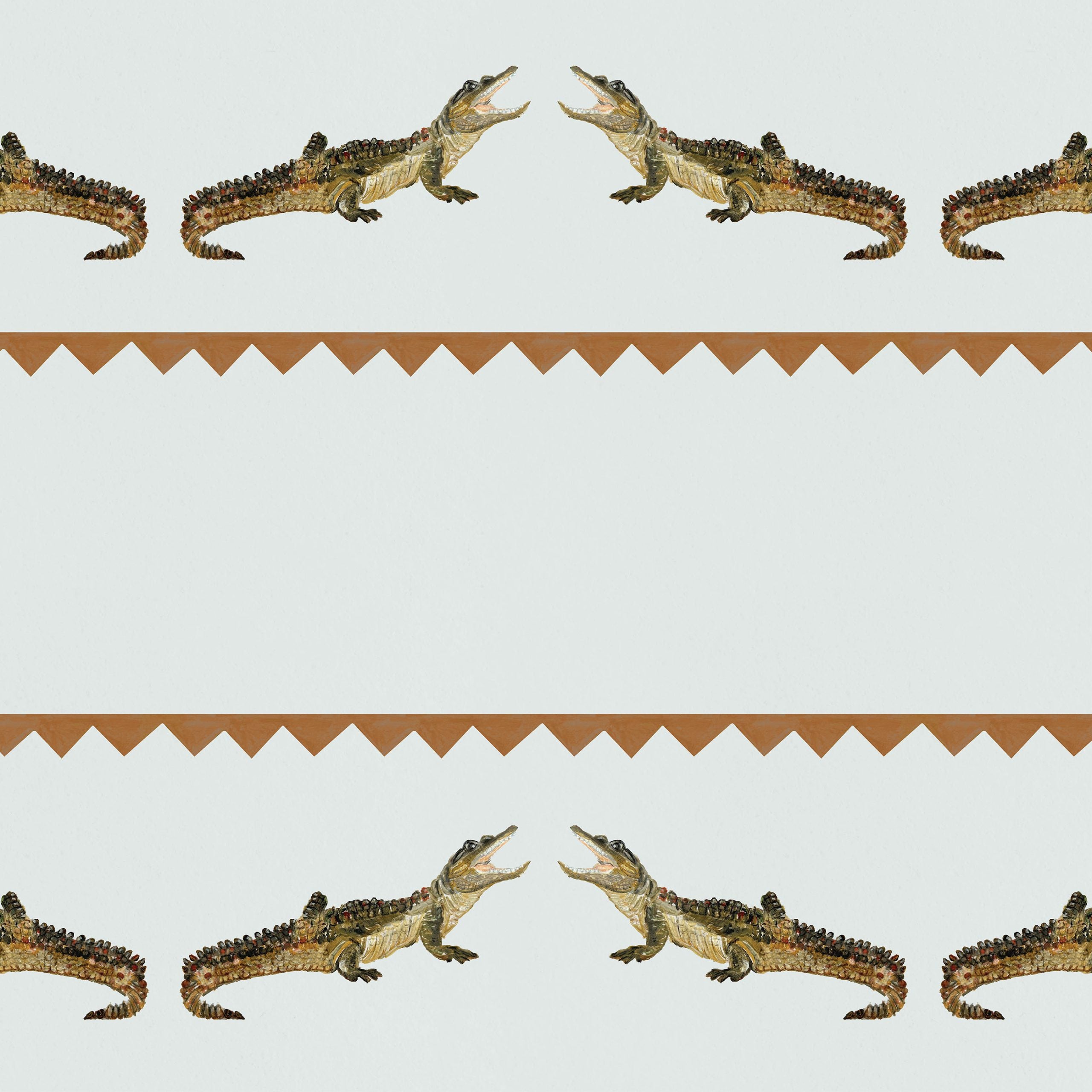 Behang Crocodile Sam
