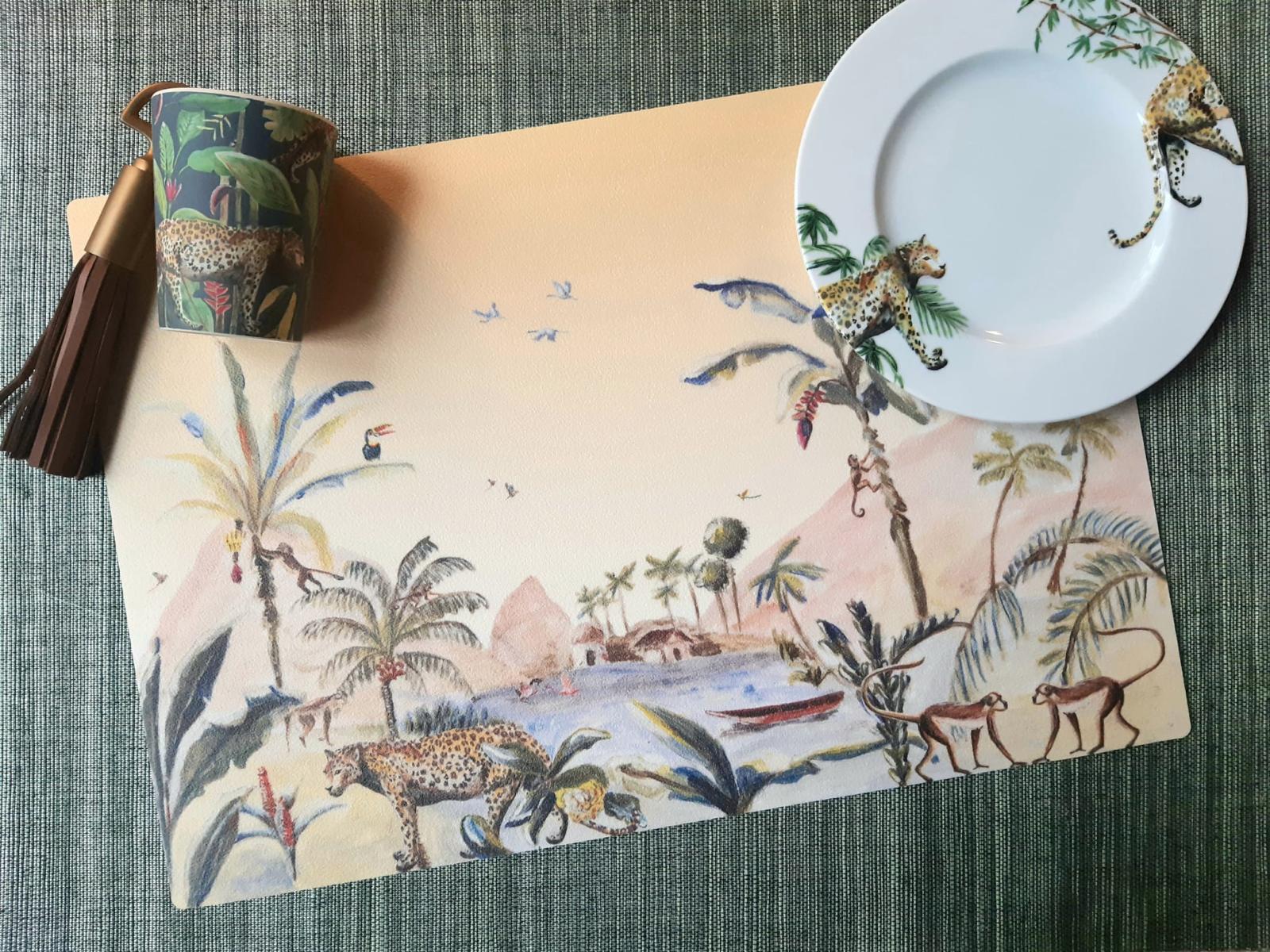 Placemat Jungle Landscape origineel
