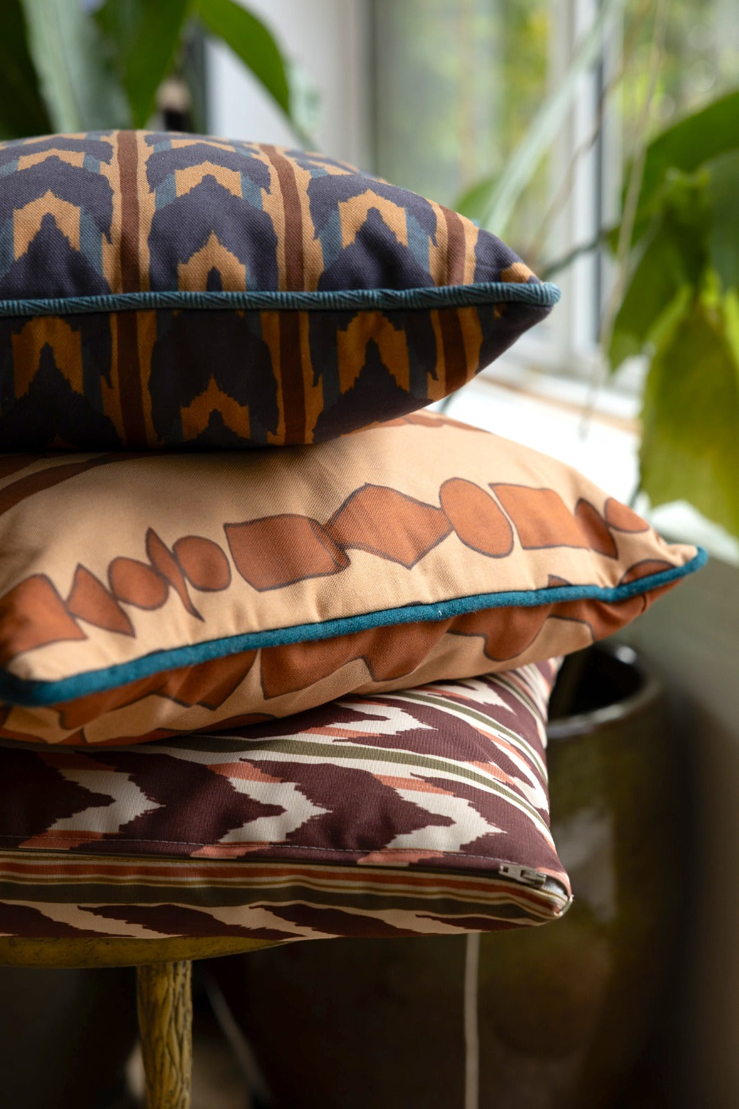 Kussen Maison Artisan Ikat