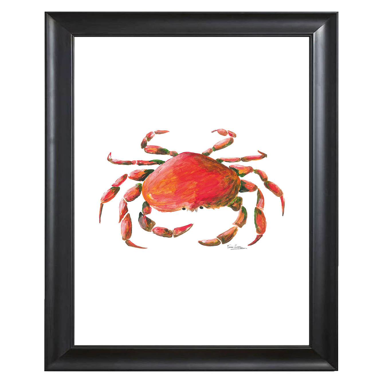 Art print crab