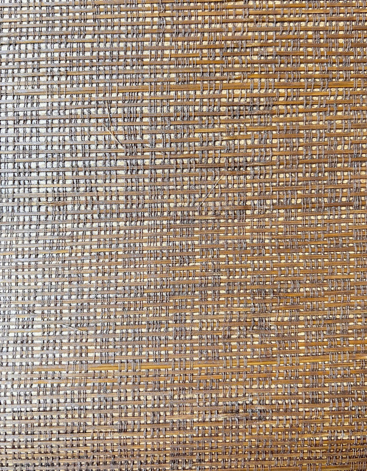 Bamboe behang caramel