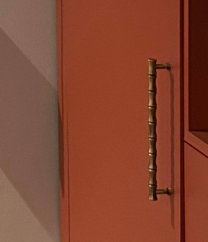 Bamboo brass handle XL