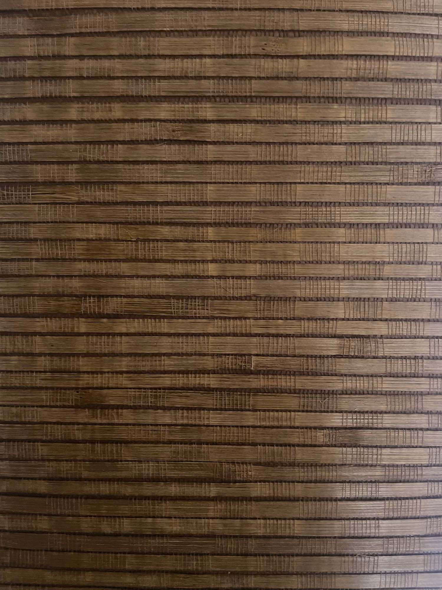 Bamboo wallpaper wood paneling dark brown
