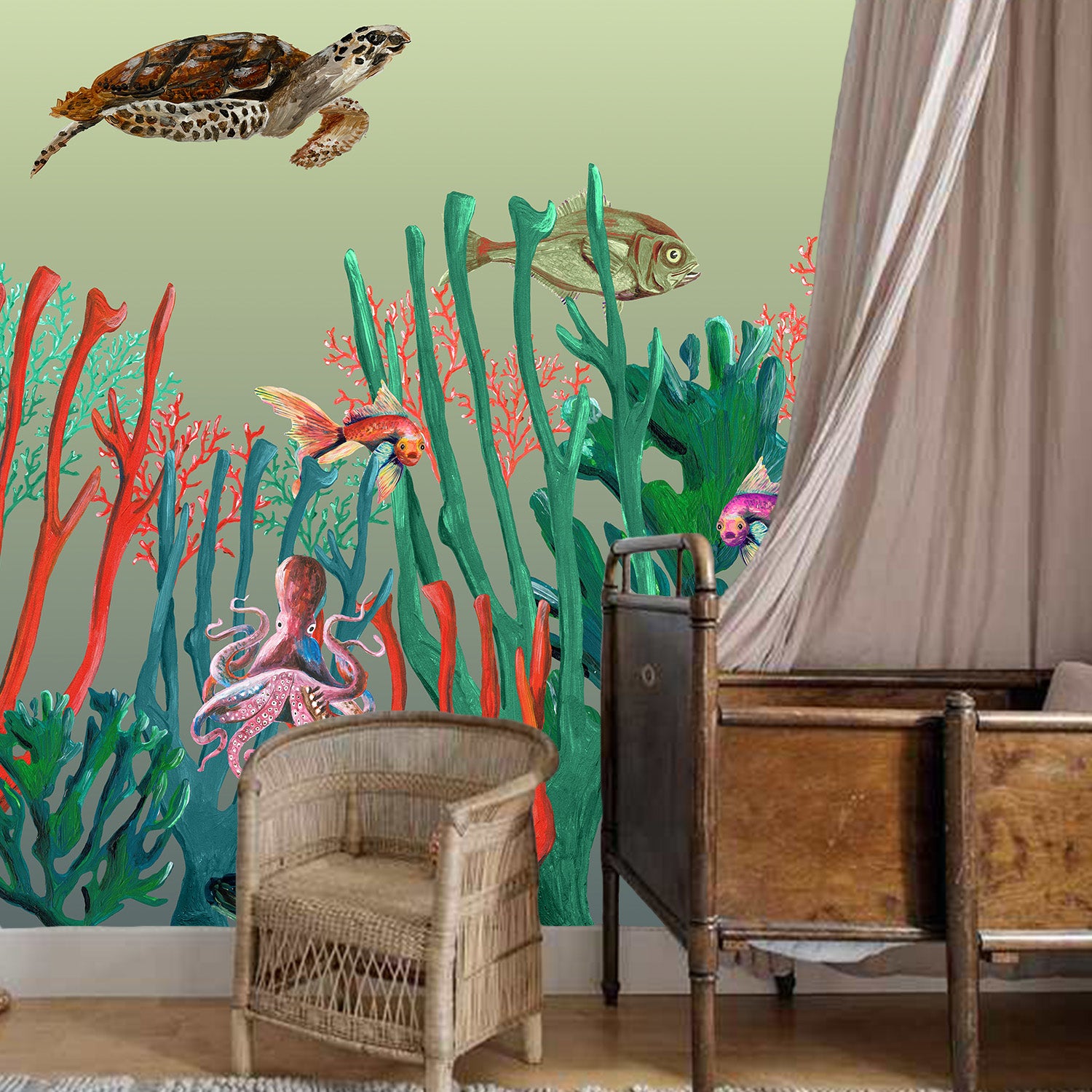 Mural onderwaterwereld