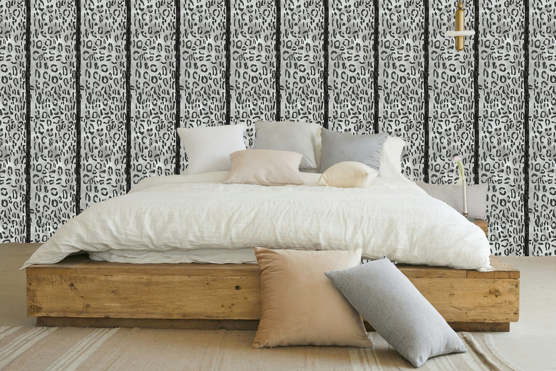 Behang Leopard Print