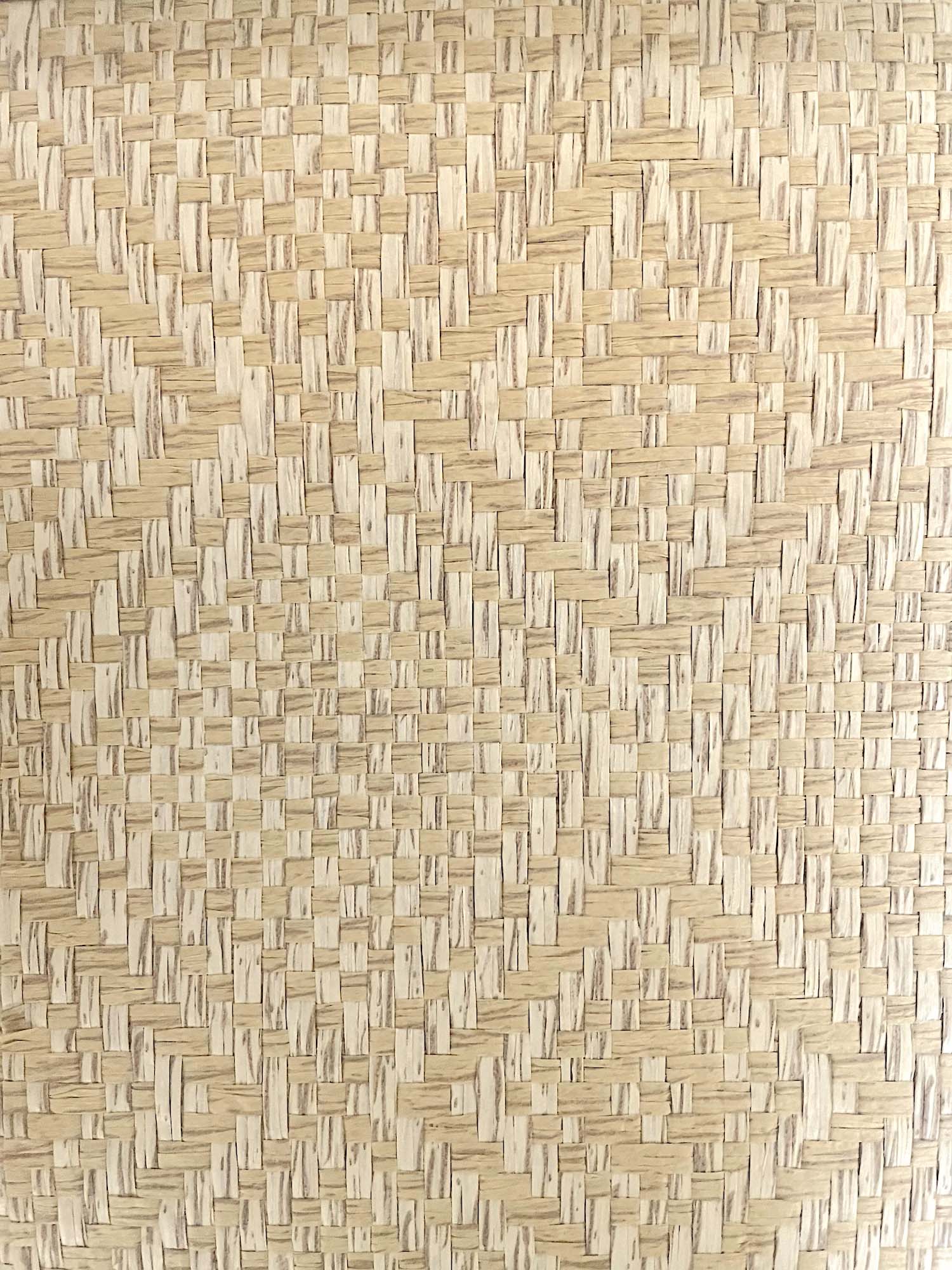 Behang weave ikat natural