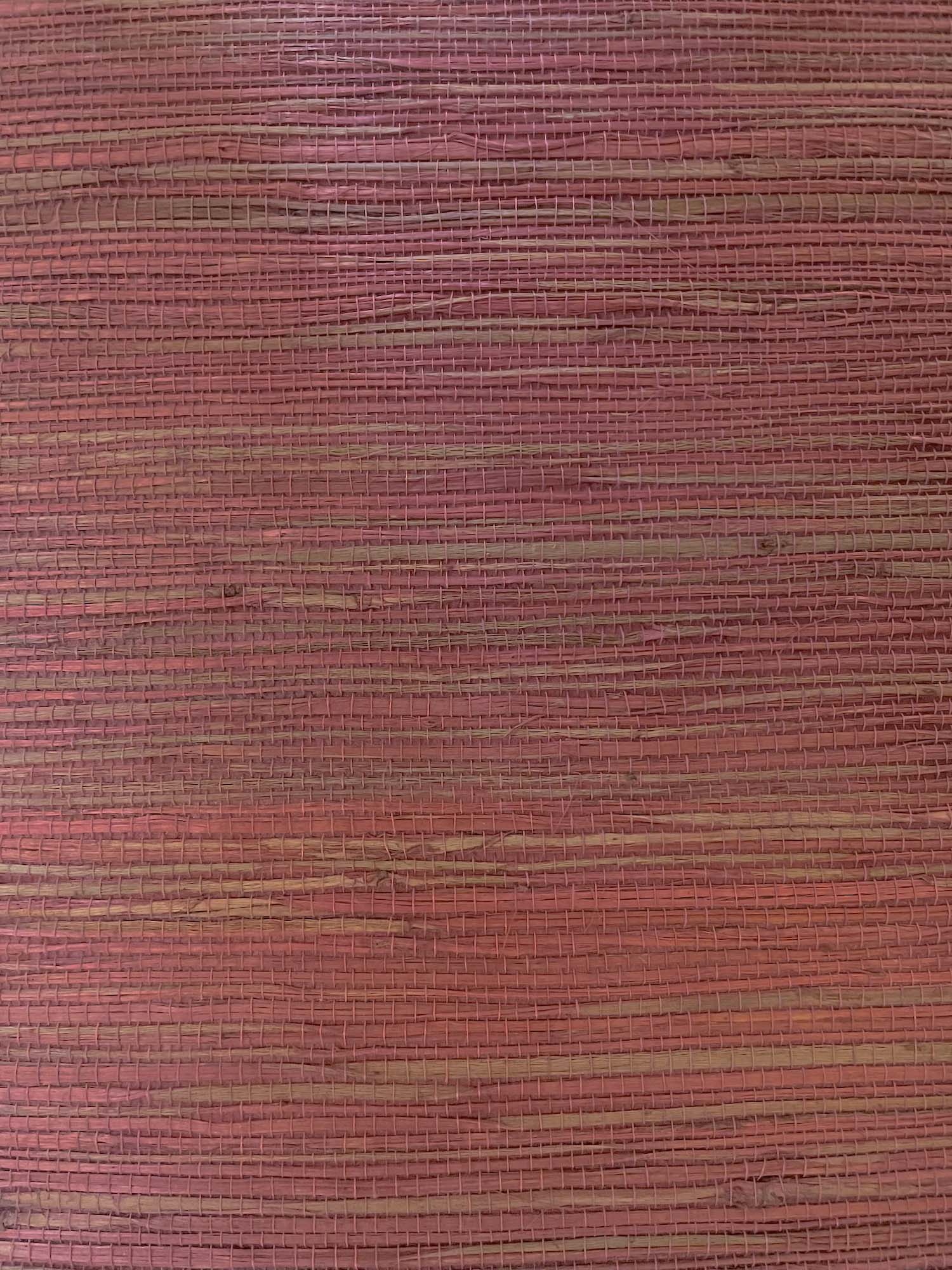 Behang Zeegras fuchsia roze oudroze