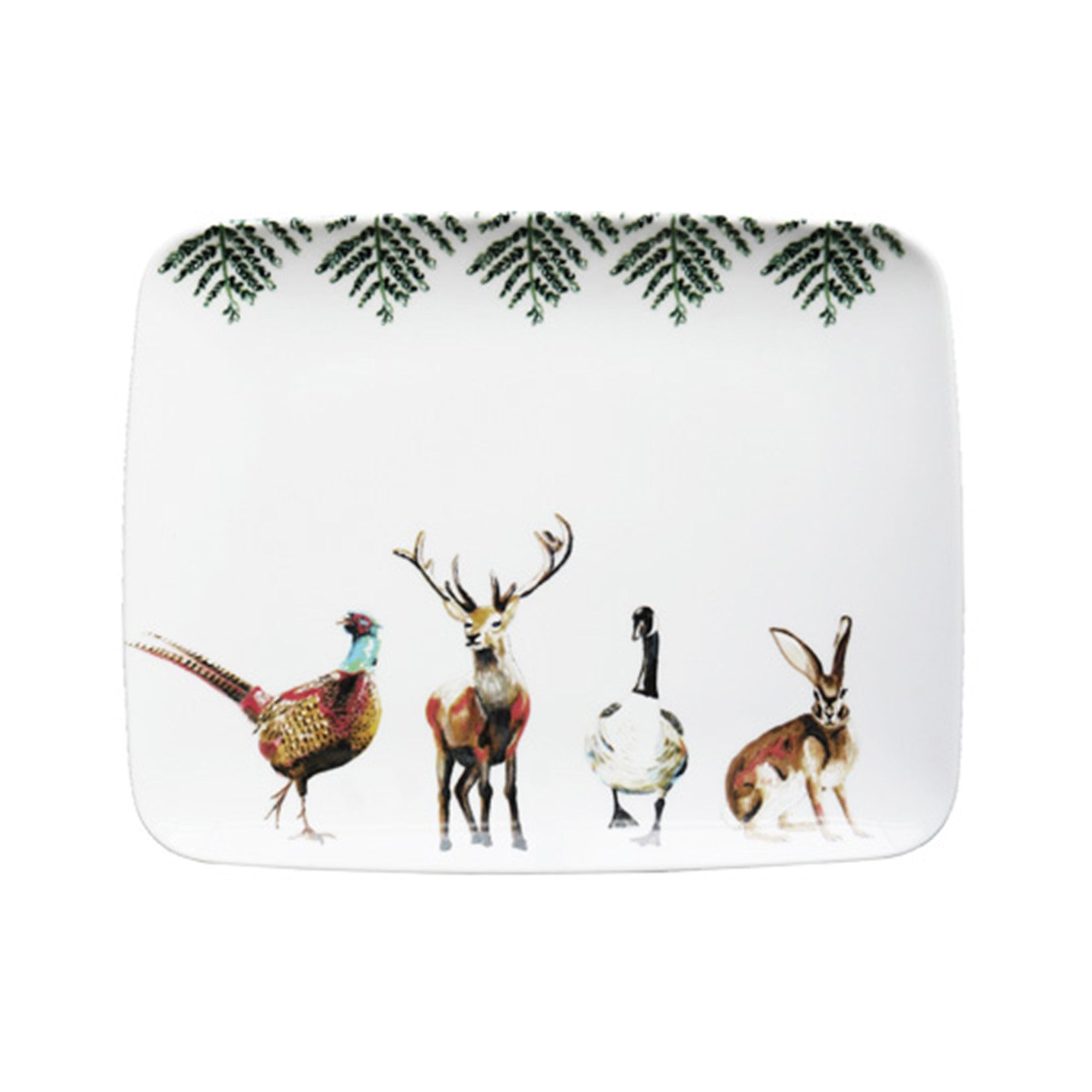 Serveerschaal / dinerbord wild Festive Season