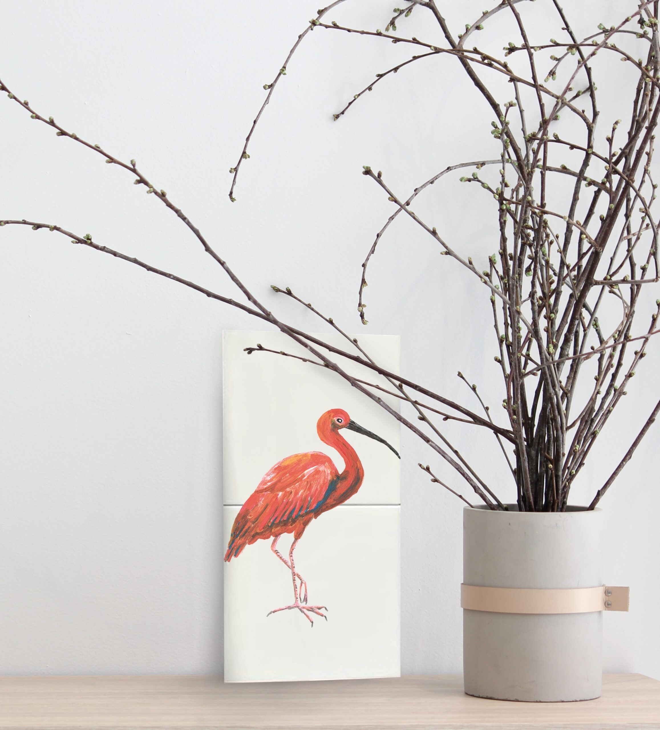 Tegeltableau Ibis