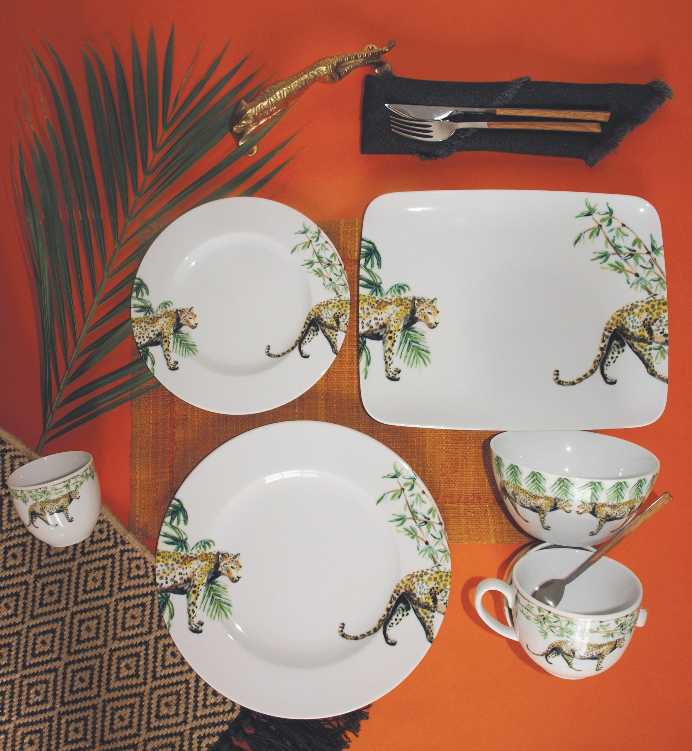 Koffiekopje panter Jungle Stories Panther