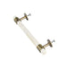 Off white messing greep XL