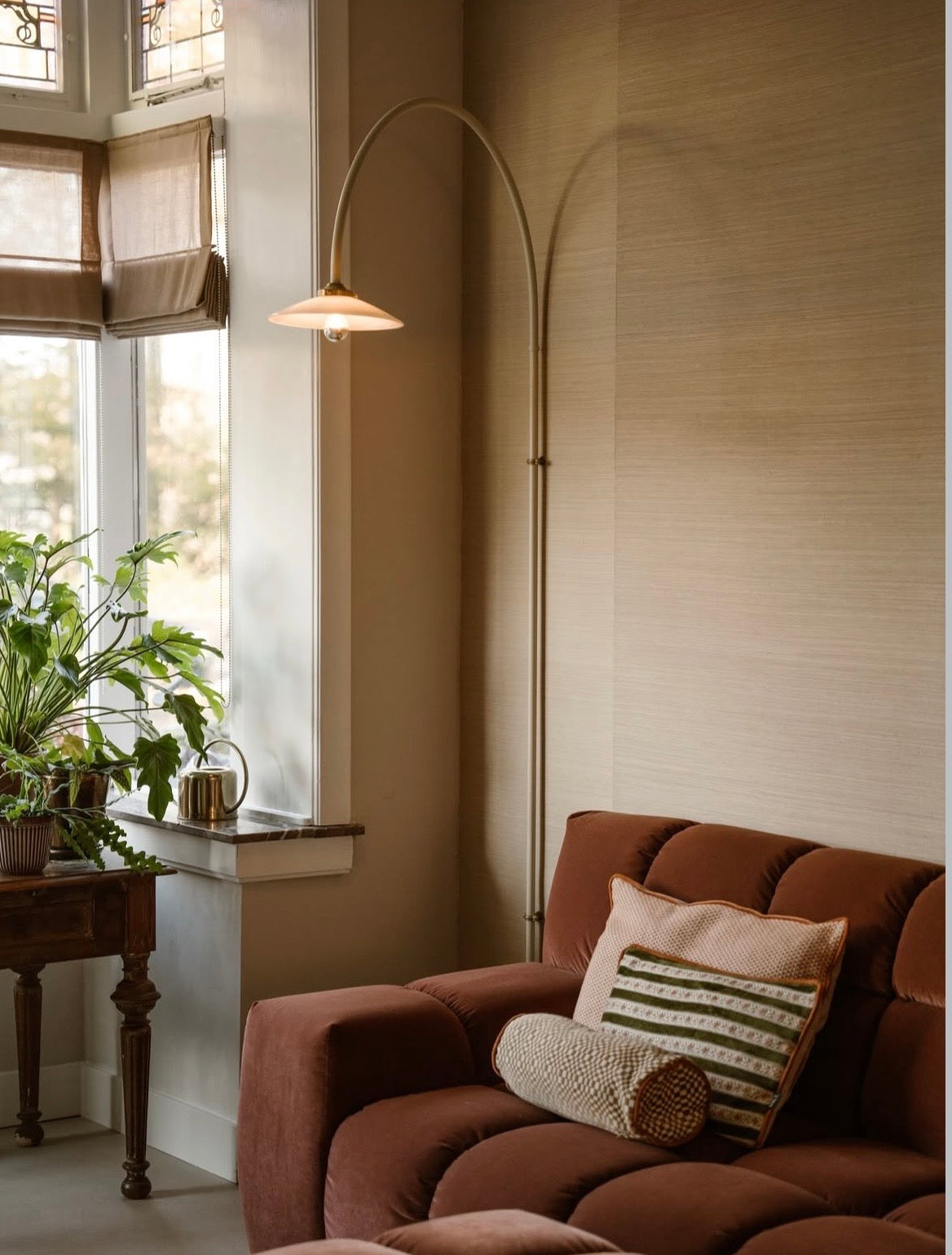 Behang Sisal zand