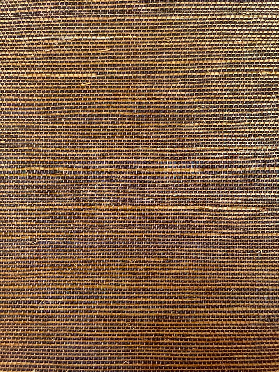 Behang Sisal goudbruin