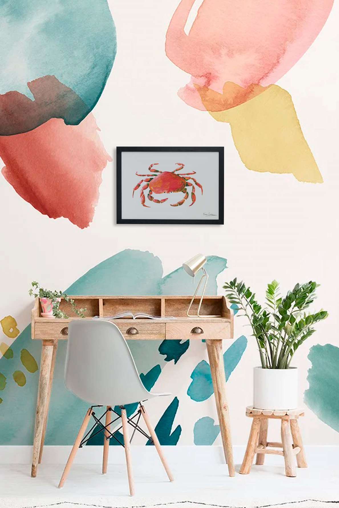 Art print crab