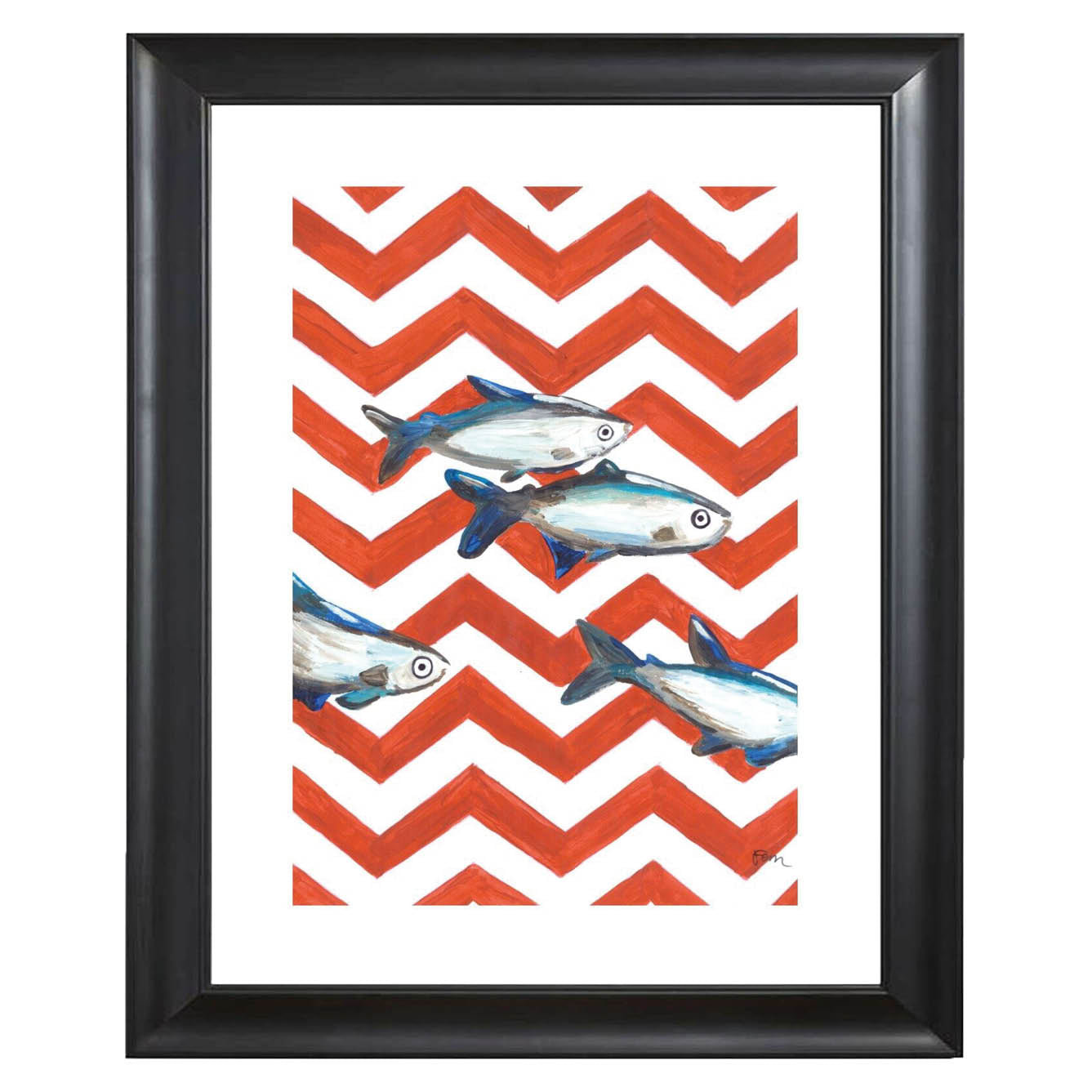Sardines zigzag