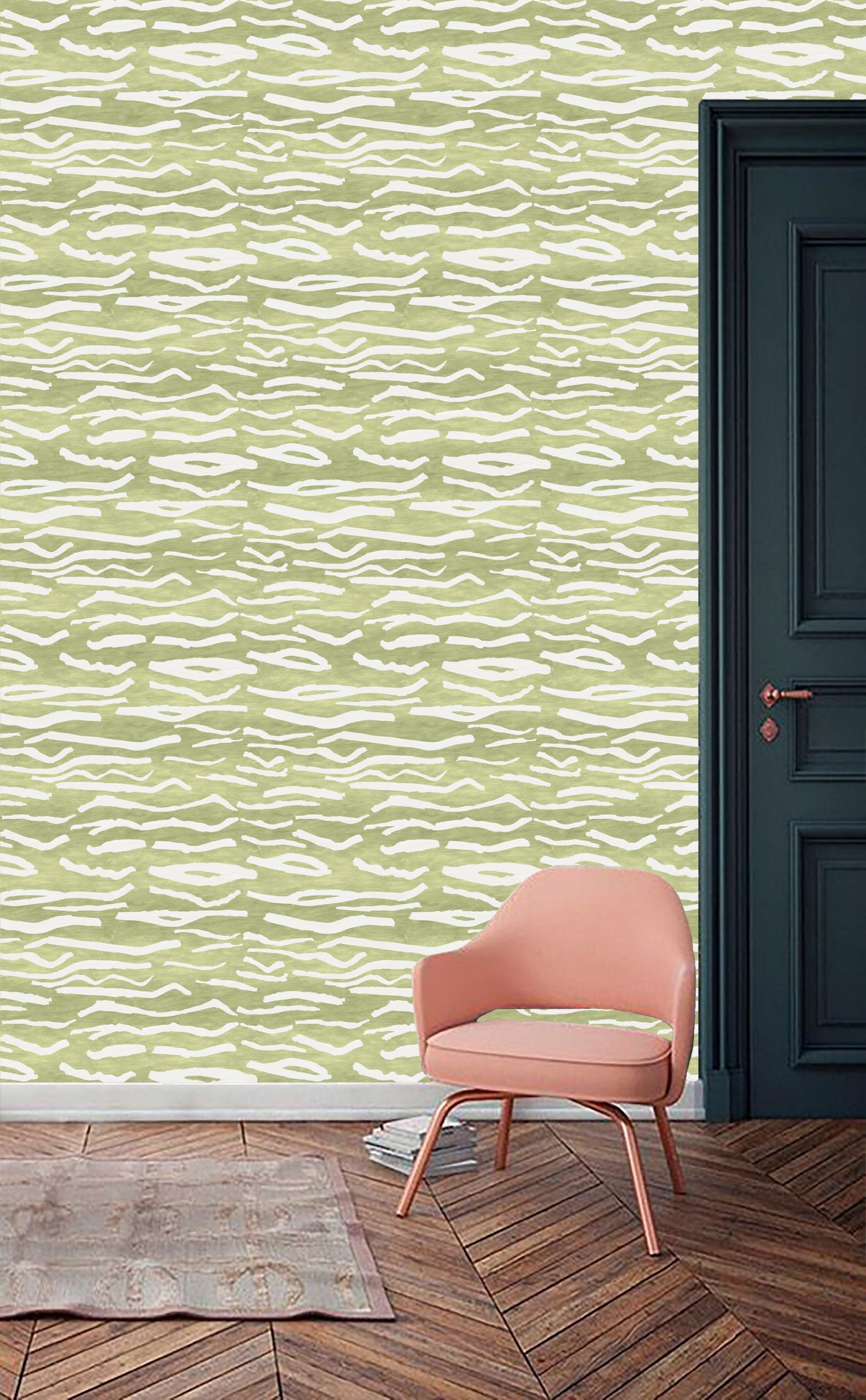 Behang Animal stripes